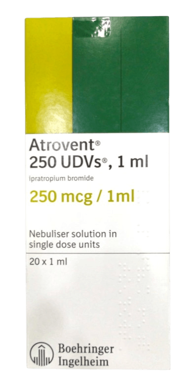 ATROVENT (NEBULIZATION) VIALS 20'S