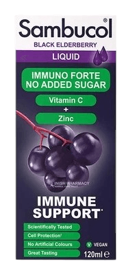 SAMBUCOL NO ADDED SUGAR  IMMUNO FORTE LIQ (GREEN)
