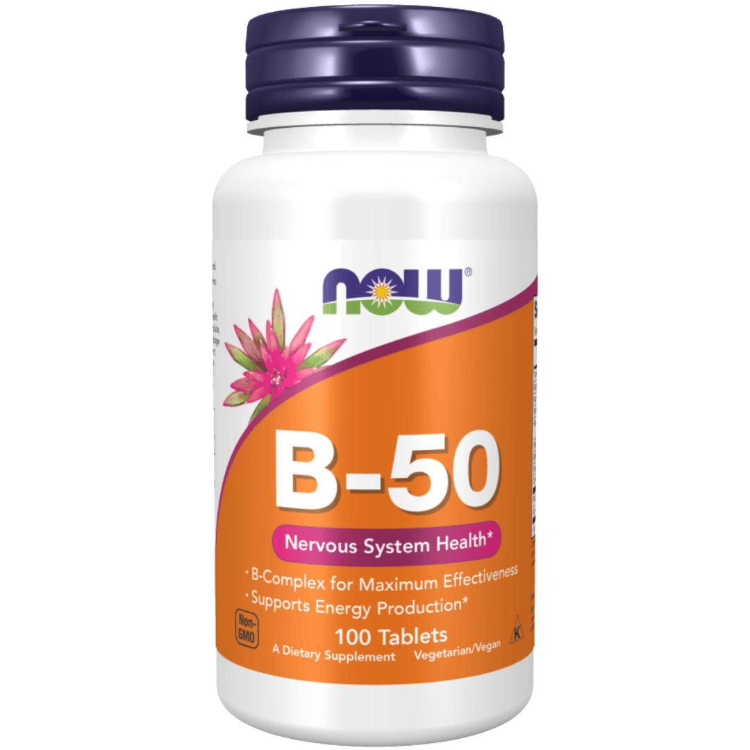 NOW B 50 TABLETS 100'S