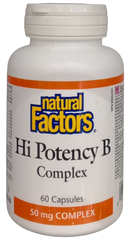 NATURAL FACTORS B COMPLEX 50MG