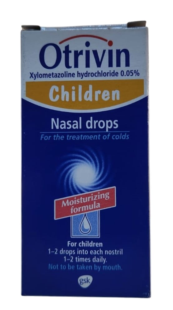 Otrivin Children Nasal Drops, 10ml