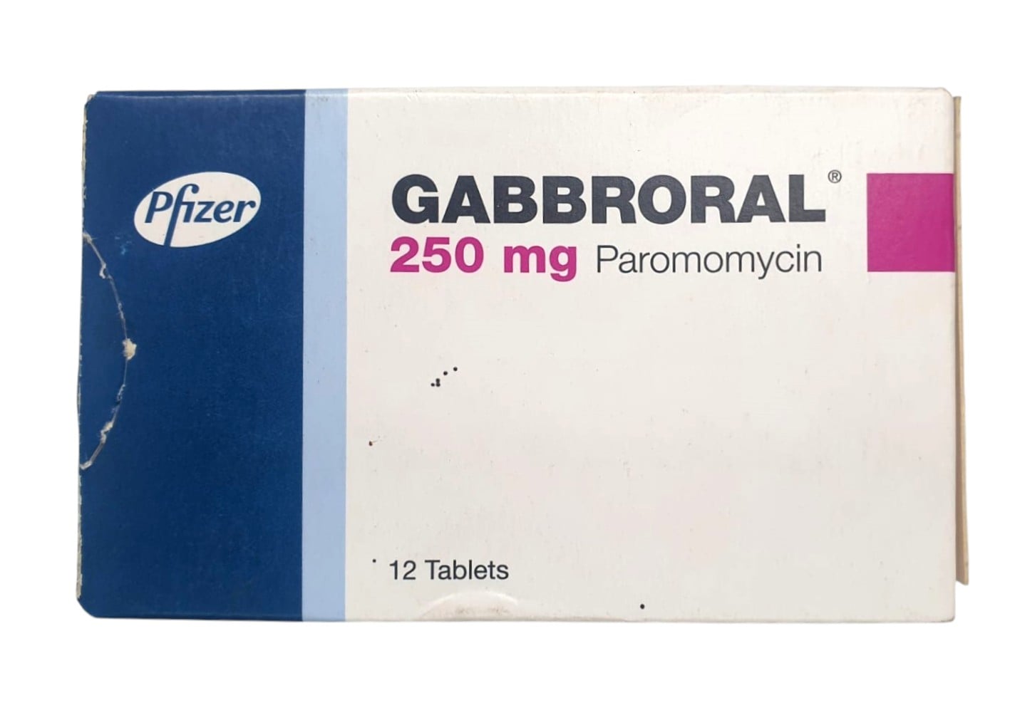 GABBRORAL 250MG TABS 12's