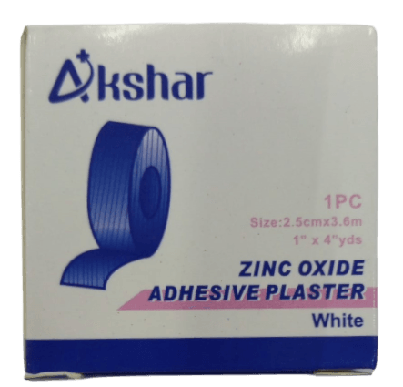 FAST AID ZINC OXIDE PLASTER Z.O.P 1 INCH