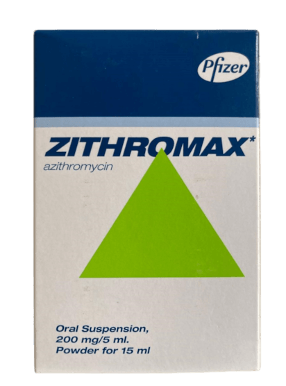 ZITHROMAX SYR 15ML 200MG/5ML