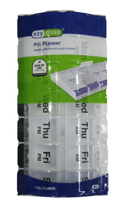 PILL PLANNER PUSH BUTTON XL-67571