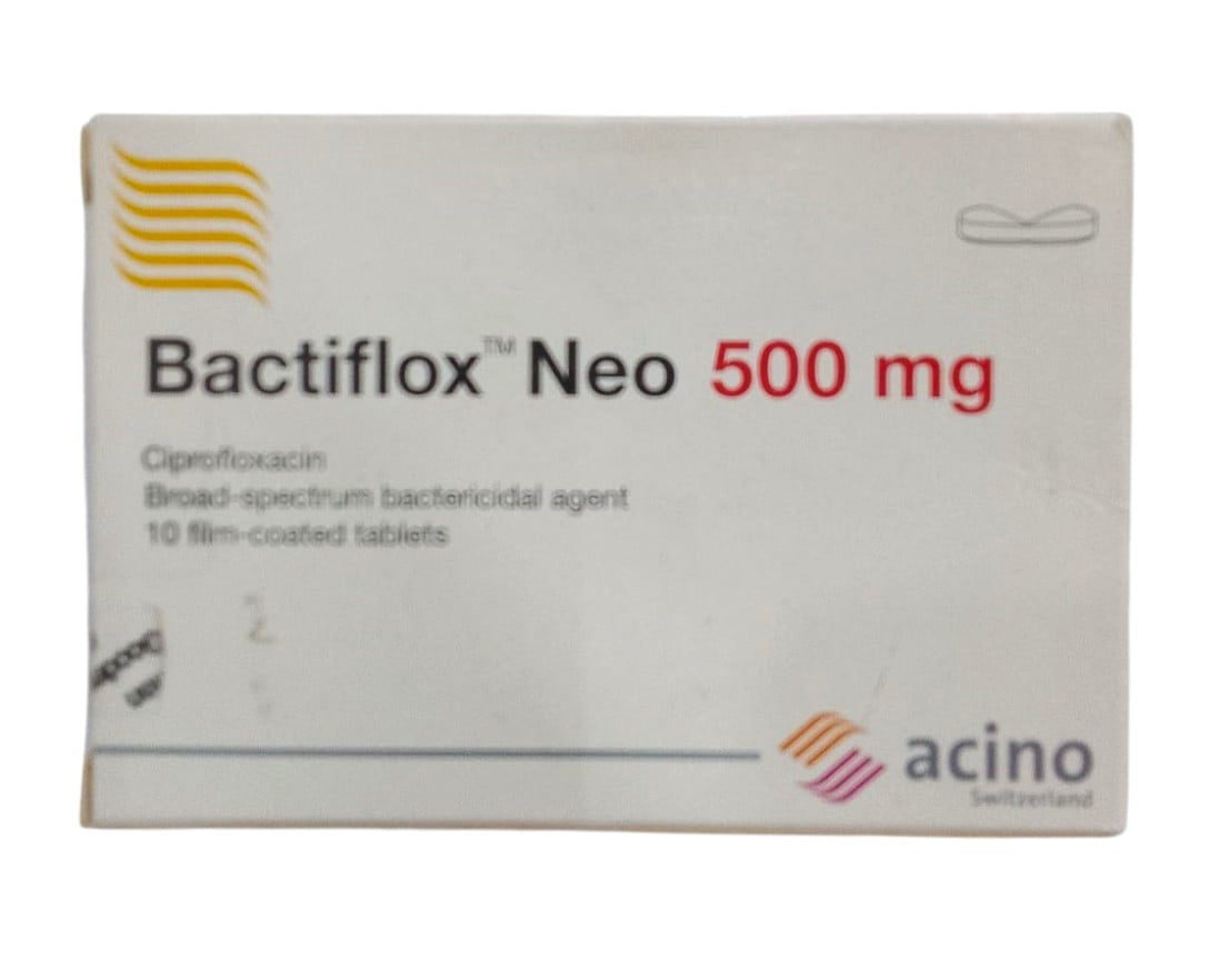 BACTIFLOX 500MG TABS