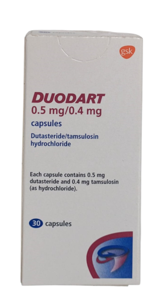 DUODART 0.5/0.4MG 30S