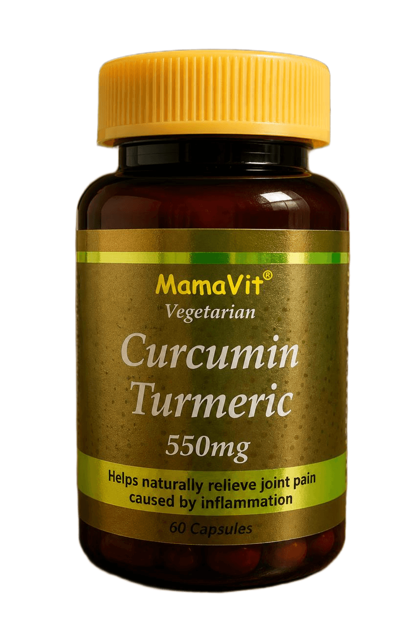 MAMAVIT CURCUMIN TURMERIC 550MG 60 CAPSULES