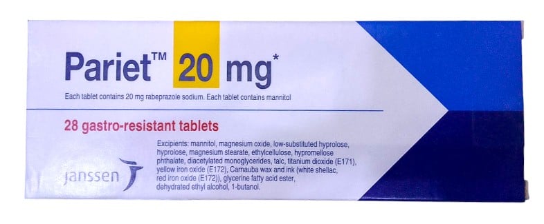 PARIET 20MG 28S GENERIC
