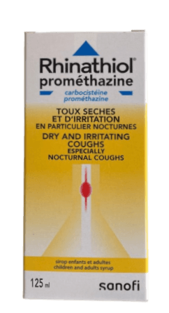 RHINATHIOL PROMETHAZINE SYRUP 125ML