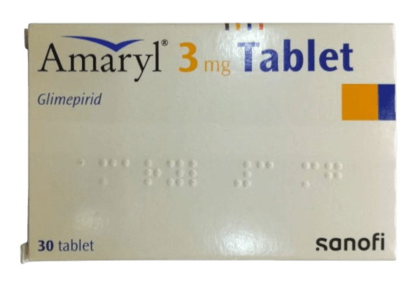 AMARYL 3MG TABLETS 30'S