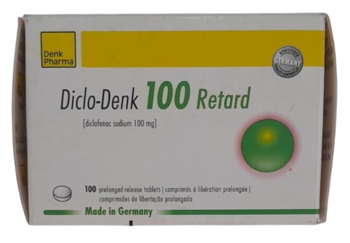 DICLODENK RETARD 100MG 100'S