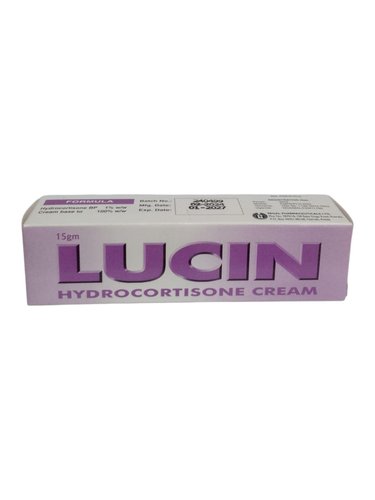 LUCIN (HYDROCORTISONE) CREAM 15GMS