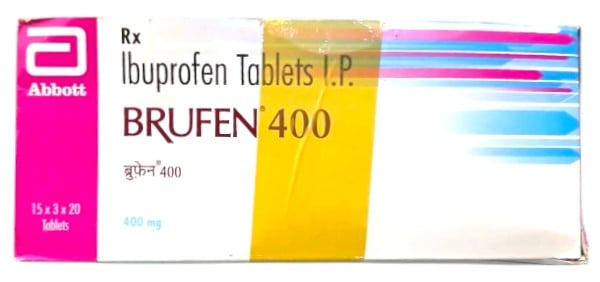 BRUFEN Extra Strength Tablets 400mg, 10 Count