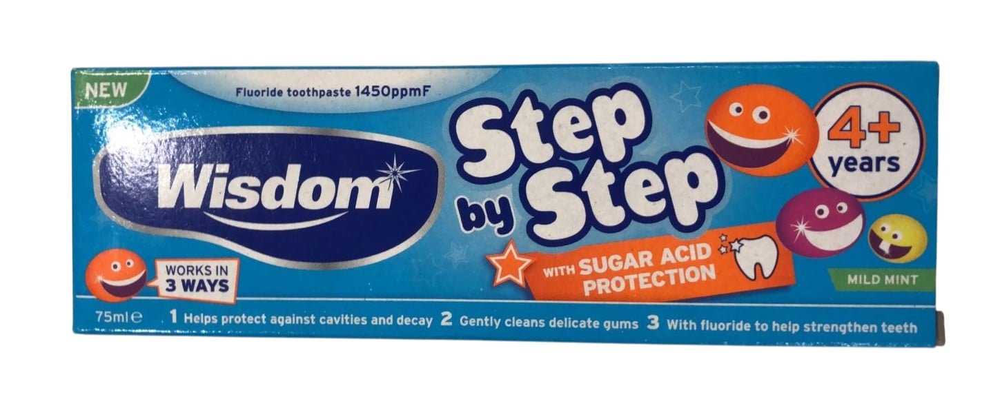 WISDOM STEP BY STEP T/PASTE 4+YRS