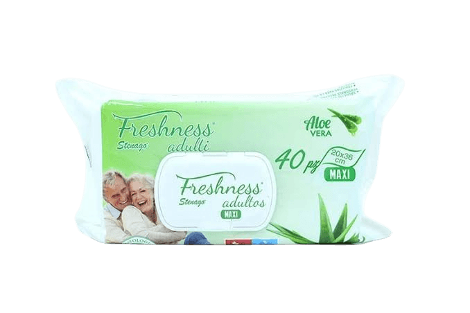 FRESHNESS ADULT WET WIPES 40S