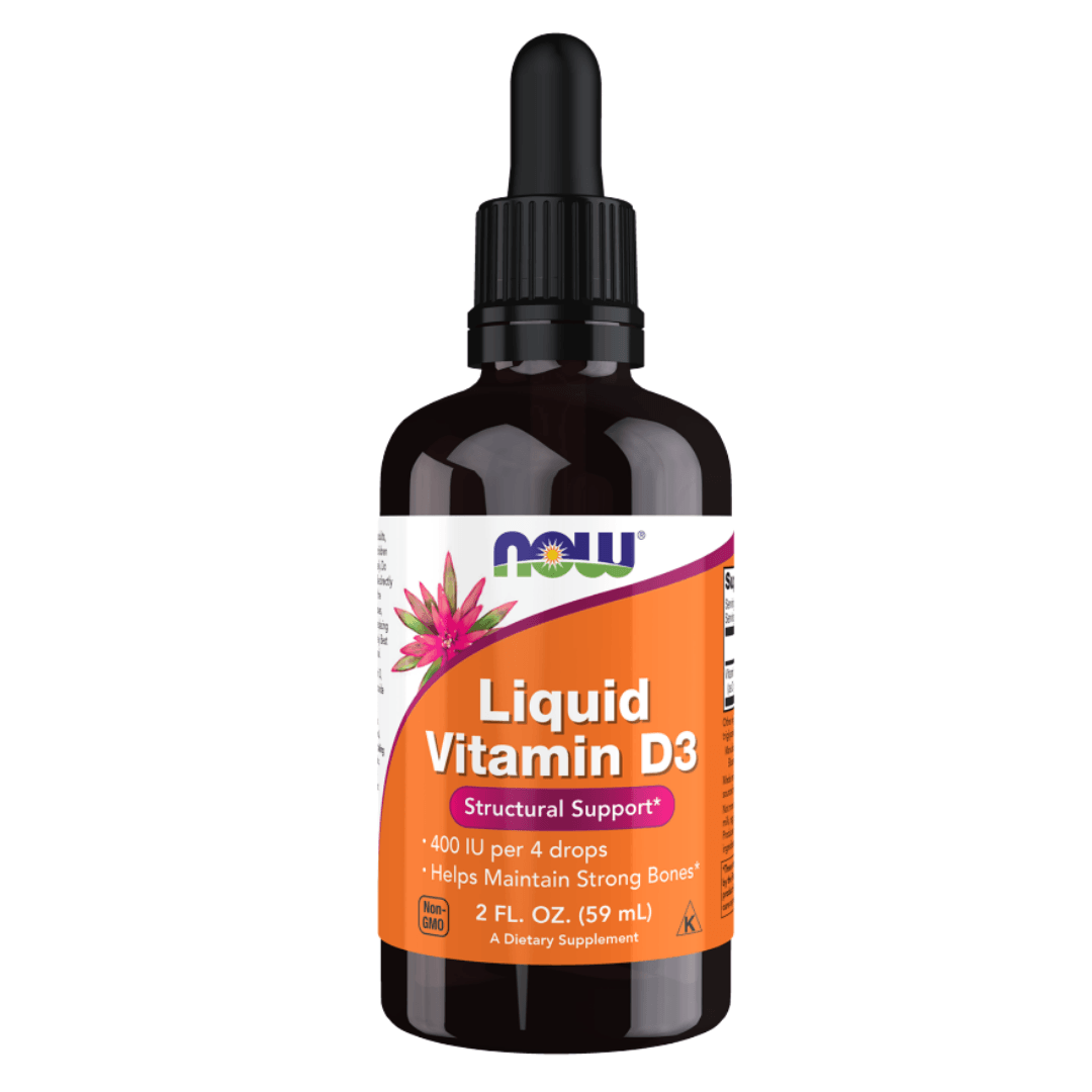 NOW LIQUID VITAMIN D3 59ML