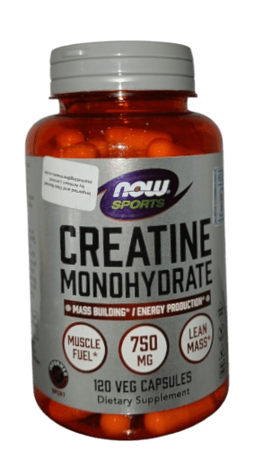 NOW CREATINE MONOHYDRATE 750MG 120VEG CAPSULE