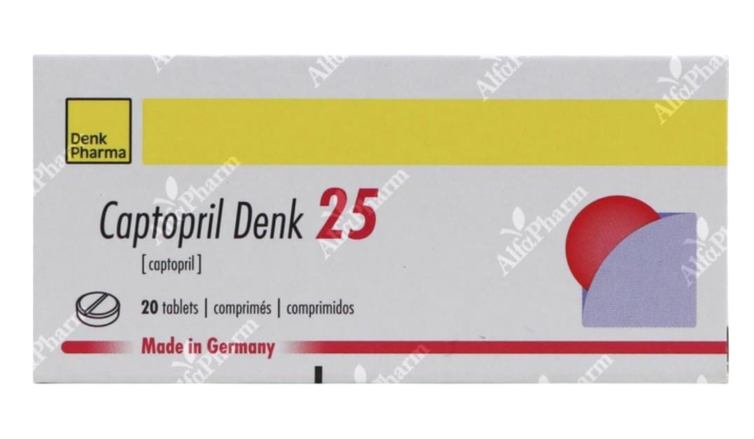 Captopril denk 25mg