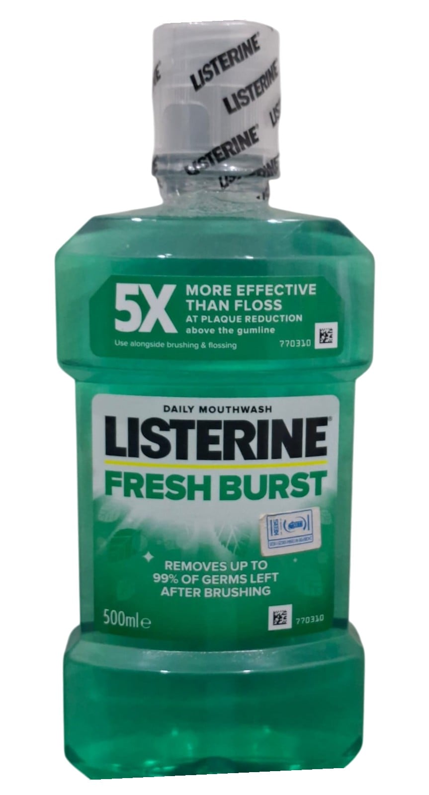 LISTERINE FRESHBURST ANTISEPTIC MOUTHWASH, 500ML