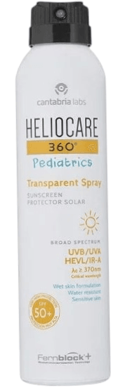 HELIOCARE 360 PAED TRANSPARENT SPRAY SPF50+ 200ML