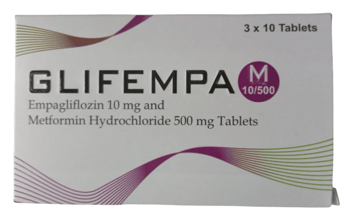 GLIFEMPA M 10/500MG