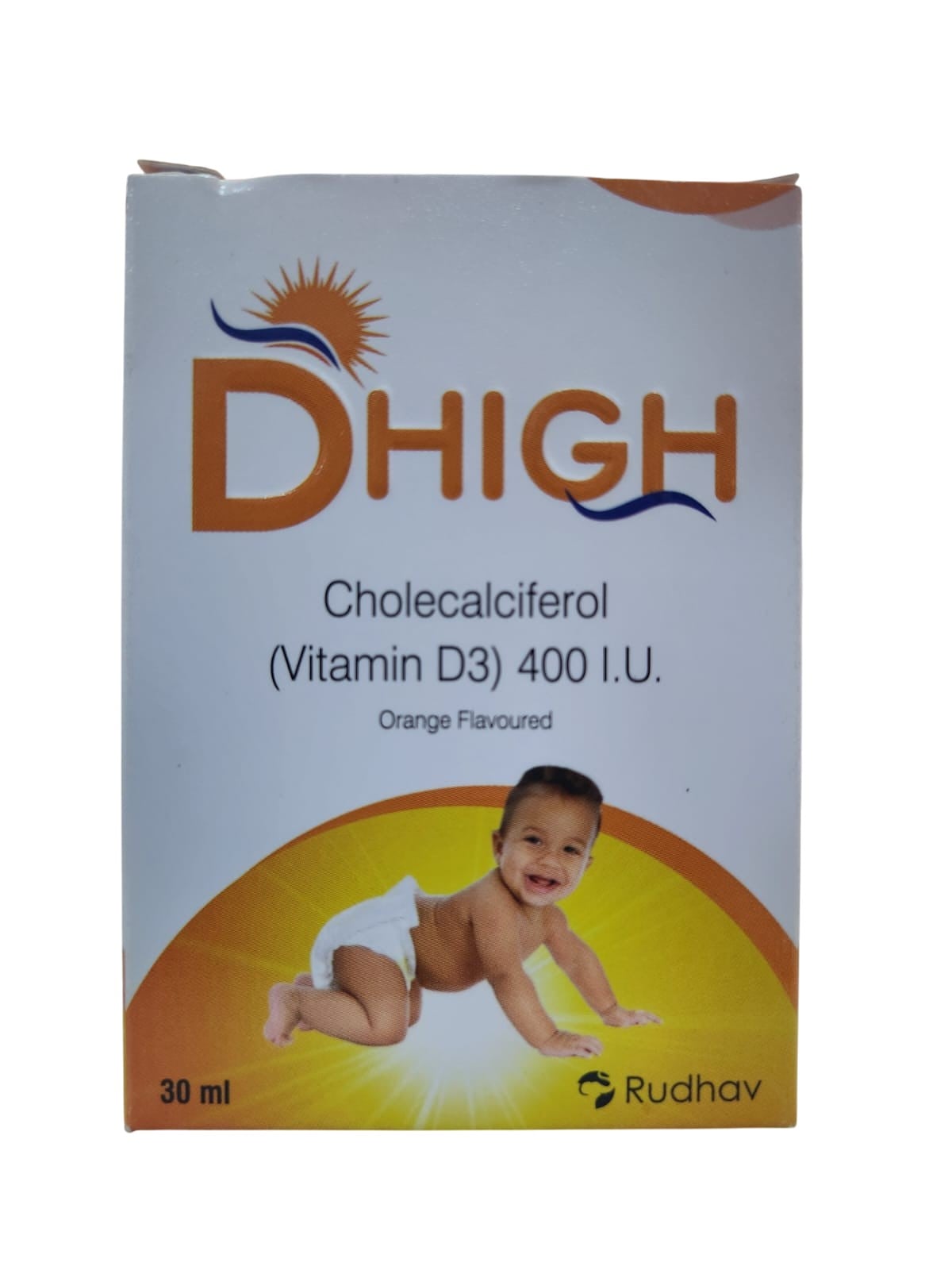 DHIGH DROPS VITAMIN D3 400IU DROPS 30ML