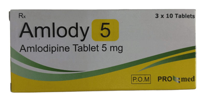 AMLODAY 5MG (AMLODIPIN) TABLETS 30'S