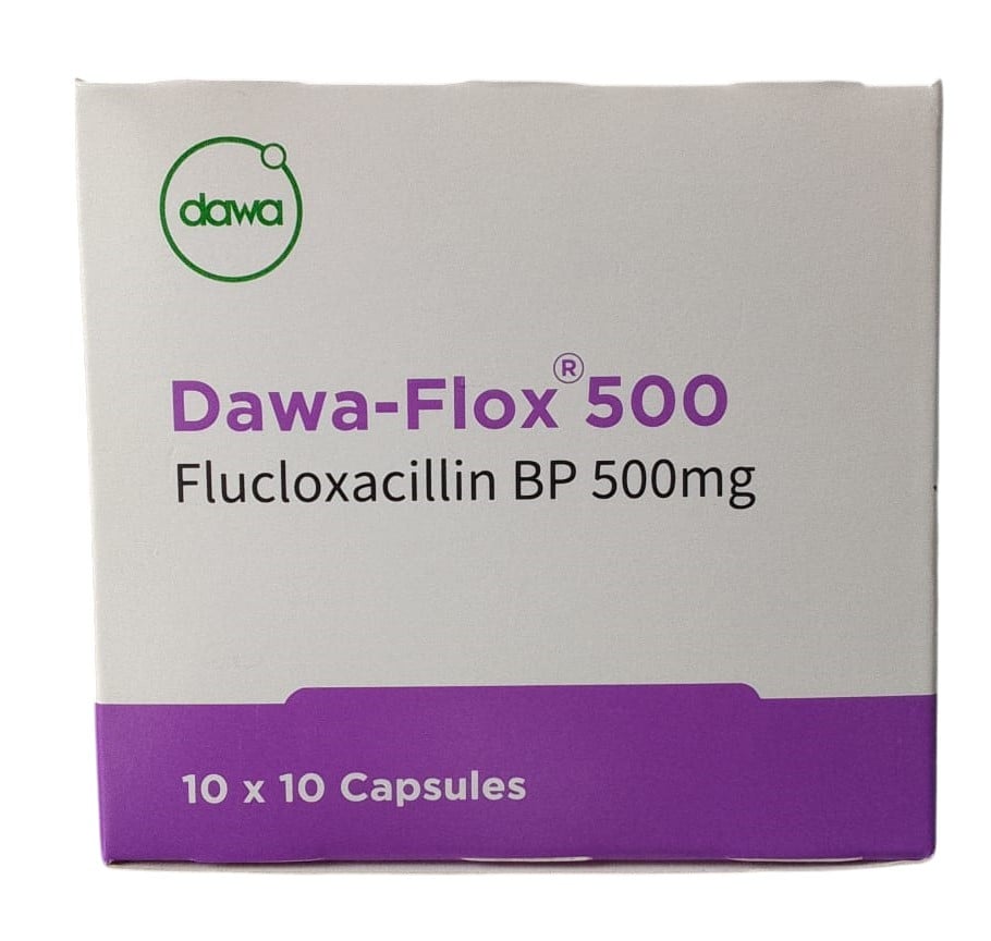 DAWAFLOX FLUCLOXACILIN 500MG