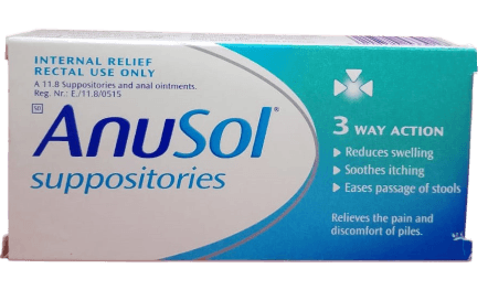 ANUSOL SUPPOSITORIES 12'S