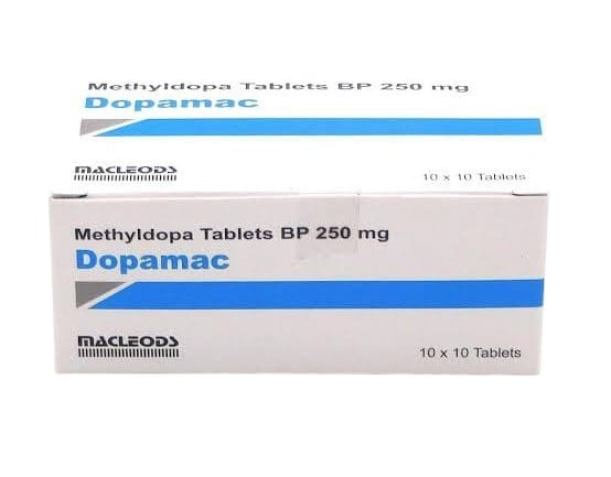 DOPAMAC METHYLDOPA 250MG