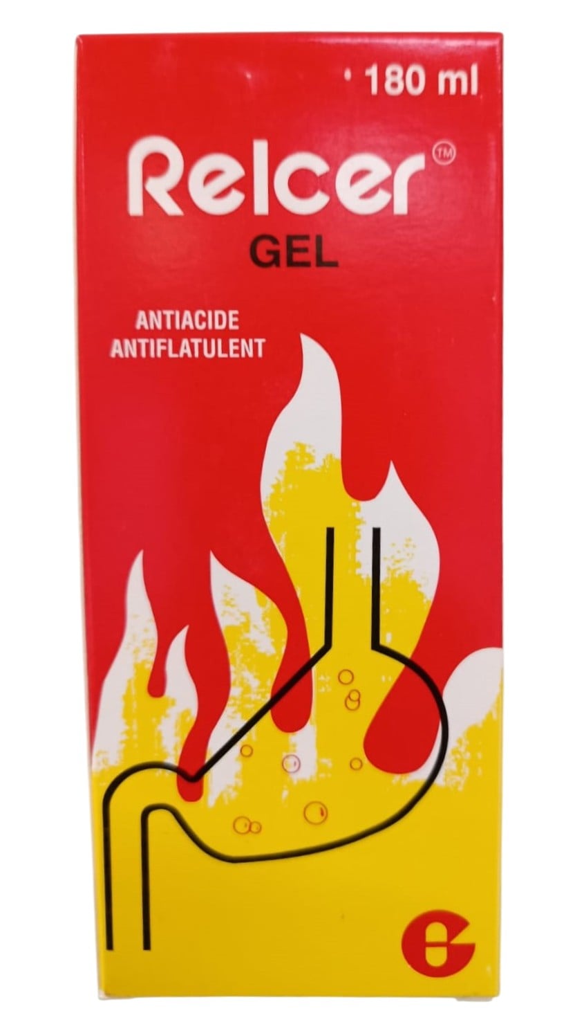 RELCER ANTACID GEL 180ML