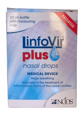 LINFOVIR PLUS NASAL DROPS 20ML