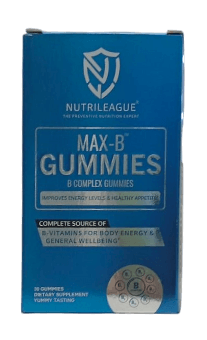NUTRILEAGUE MAX B GUMMIES 30S