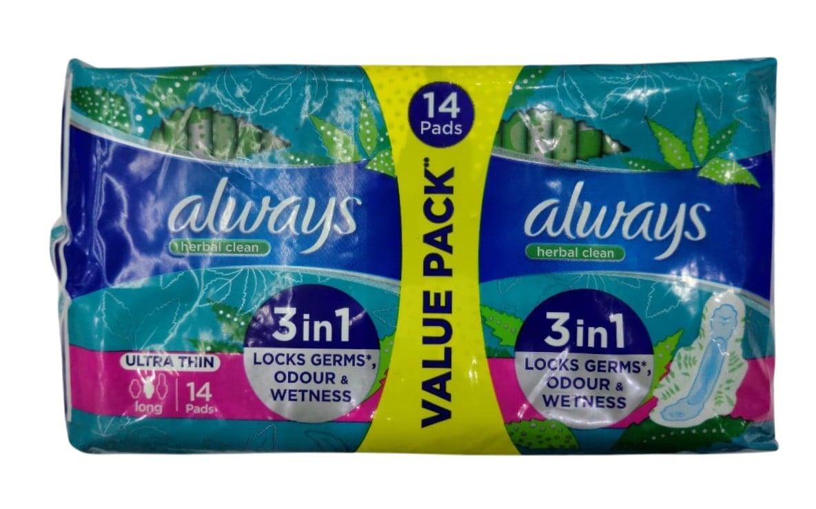 ALWAYS 3 IN 1 HERBAL CLEAN VALUPAK