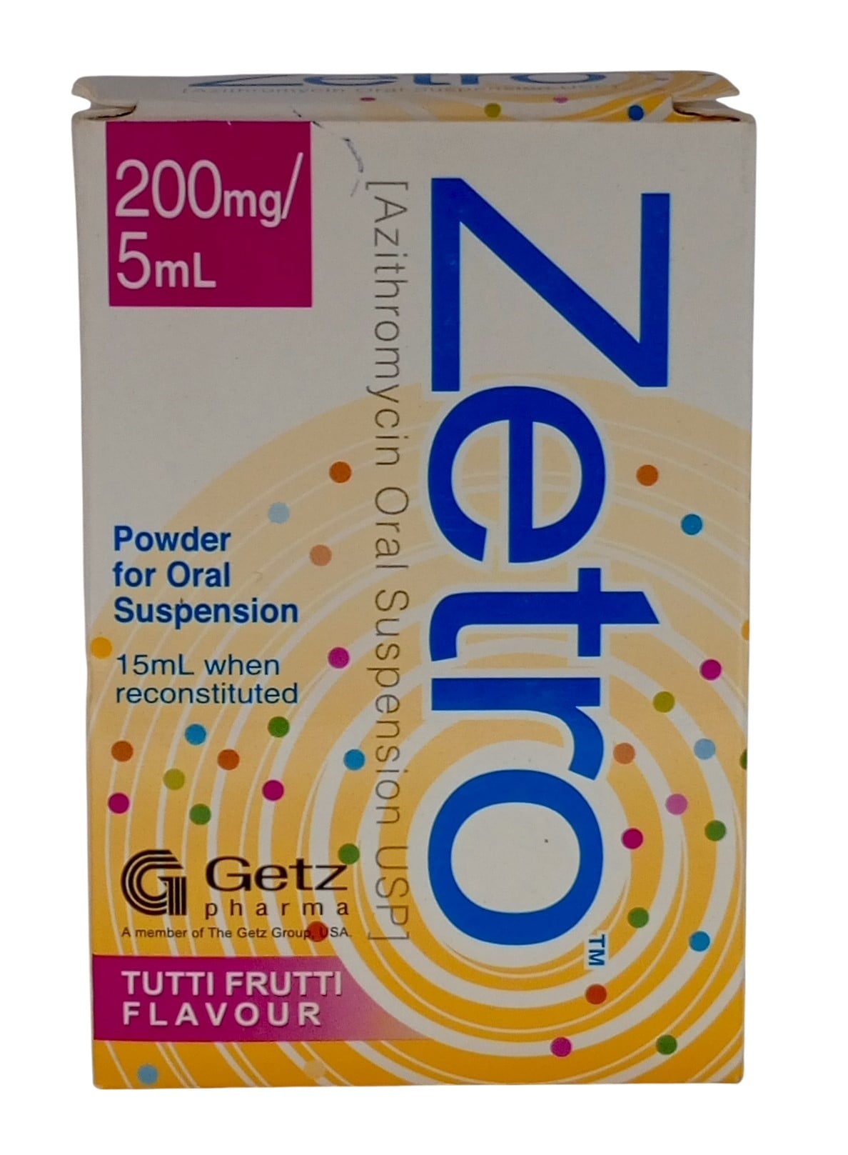 ZETRO  200MG/5ML SYRUP 15ML