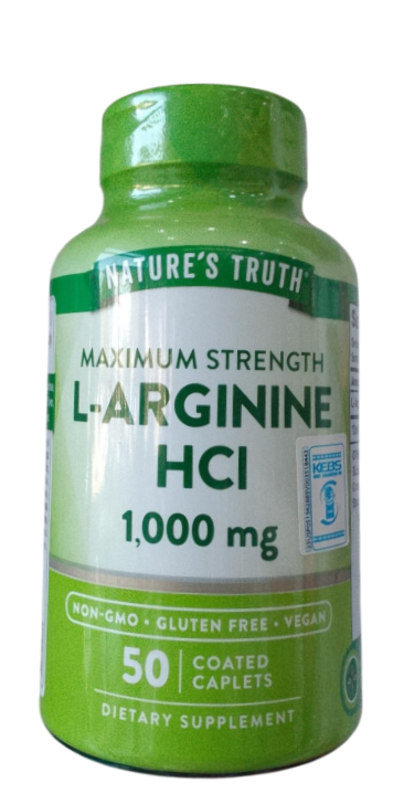 NATURES TRUTH L-ARGININE 1000MG CAPSULES
