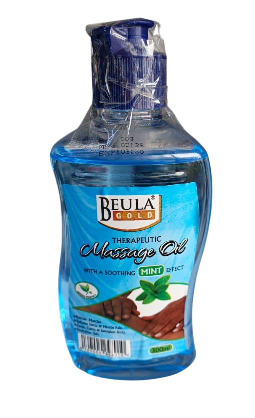 BEULA MASSAGE OIL [EUCALYPTUS, LAVENDER & MINT] 300ML