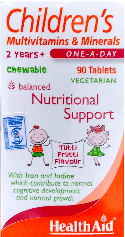 HEALTHAID CHILD MULTIVITAMIN 90S