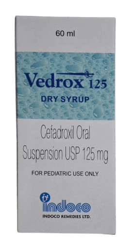 VEDROX (CEFADROXIL) DRY SYRUP 125MG/5ML 60ML