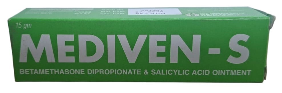 MEDIVEN S OINTMENT 15GMS