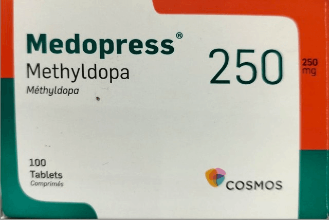 METHYLDOPA MEDOPRESS 250MG