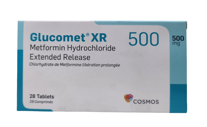 GLUCOMET XR 500MG TABS