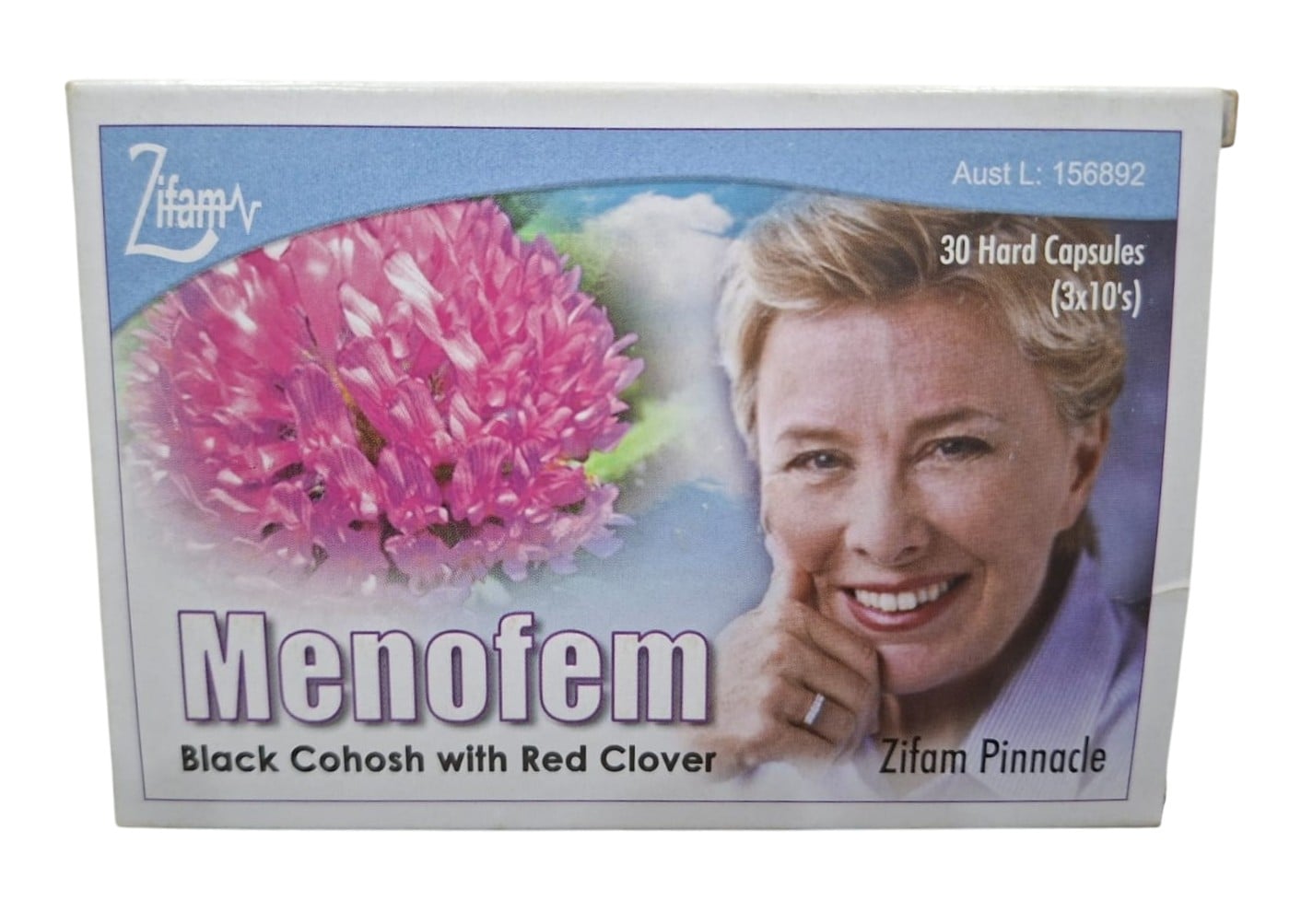 MENOFEM BLACK COHOSH, RED CLOVER CAPS 30'S