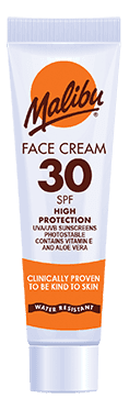 MALIBU FACE CREAM AND LIP CARE BALM HIGH PROTECTION SPF30
