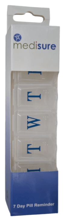 MEDISURE 7 DAY PILL REMINDER MATTE