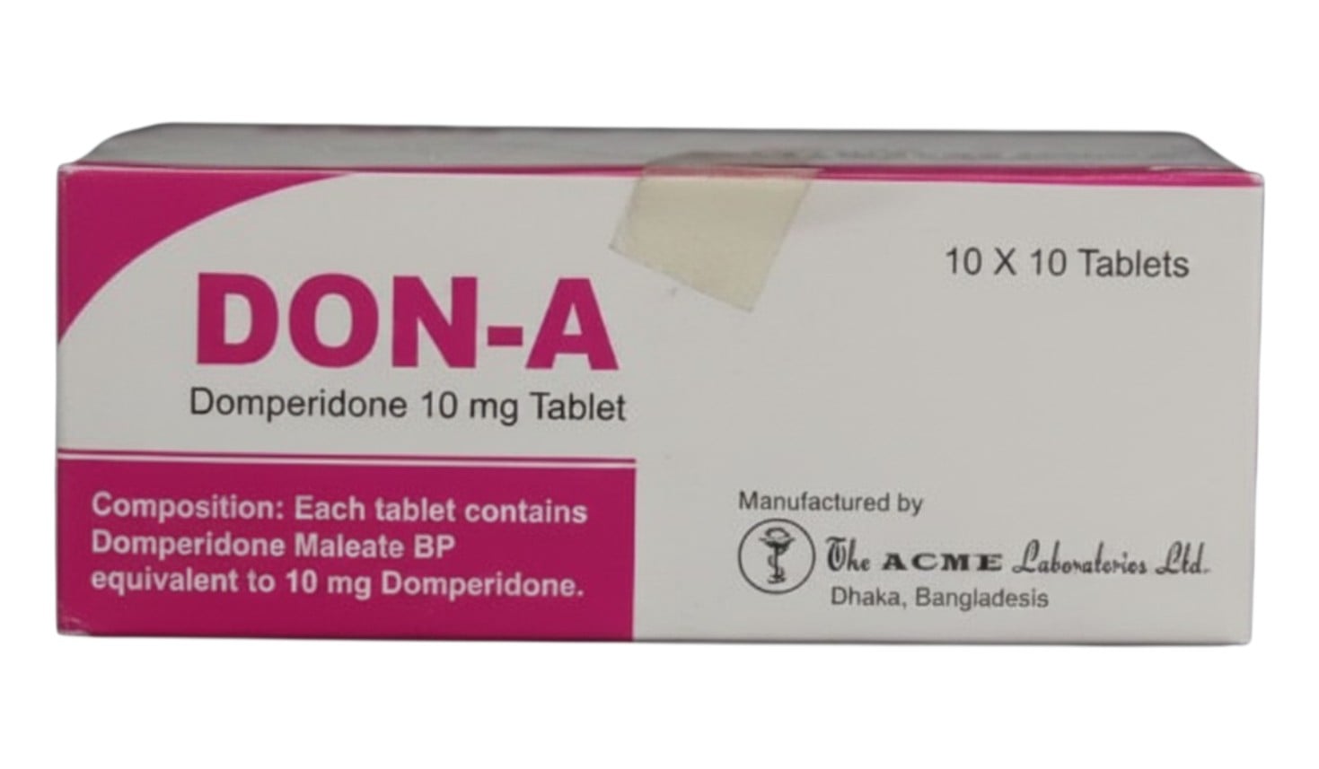 Domperidone (DON A) 100'S