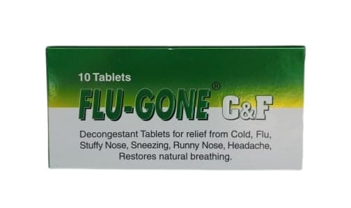 FLUGONE C+F TABLETS 10'S