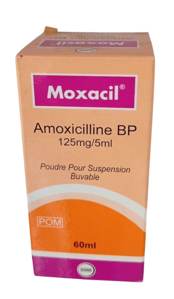 AMOXICILLIN 125MG/5ML SUSPENSION 60MLS