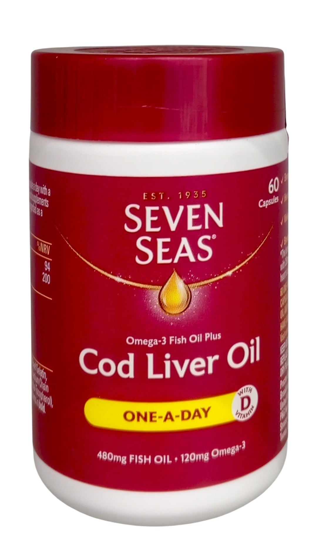 SEVEN SEAS ONCE A DAY 60S (MAROON)